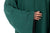 Green Abaya with Crystals and Hand Details