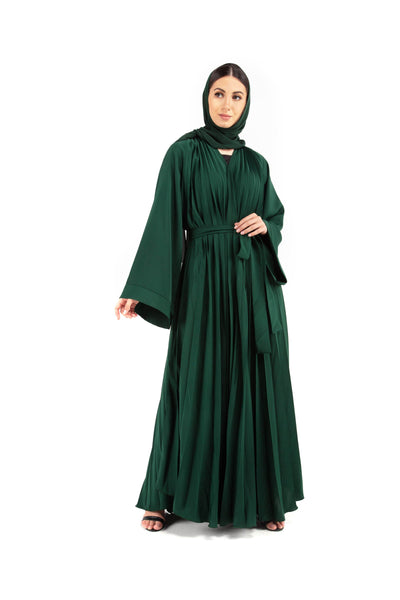 Neda Color fabric Abaya Hanayen designer cut design